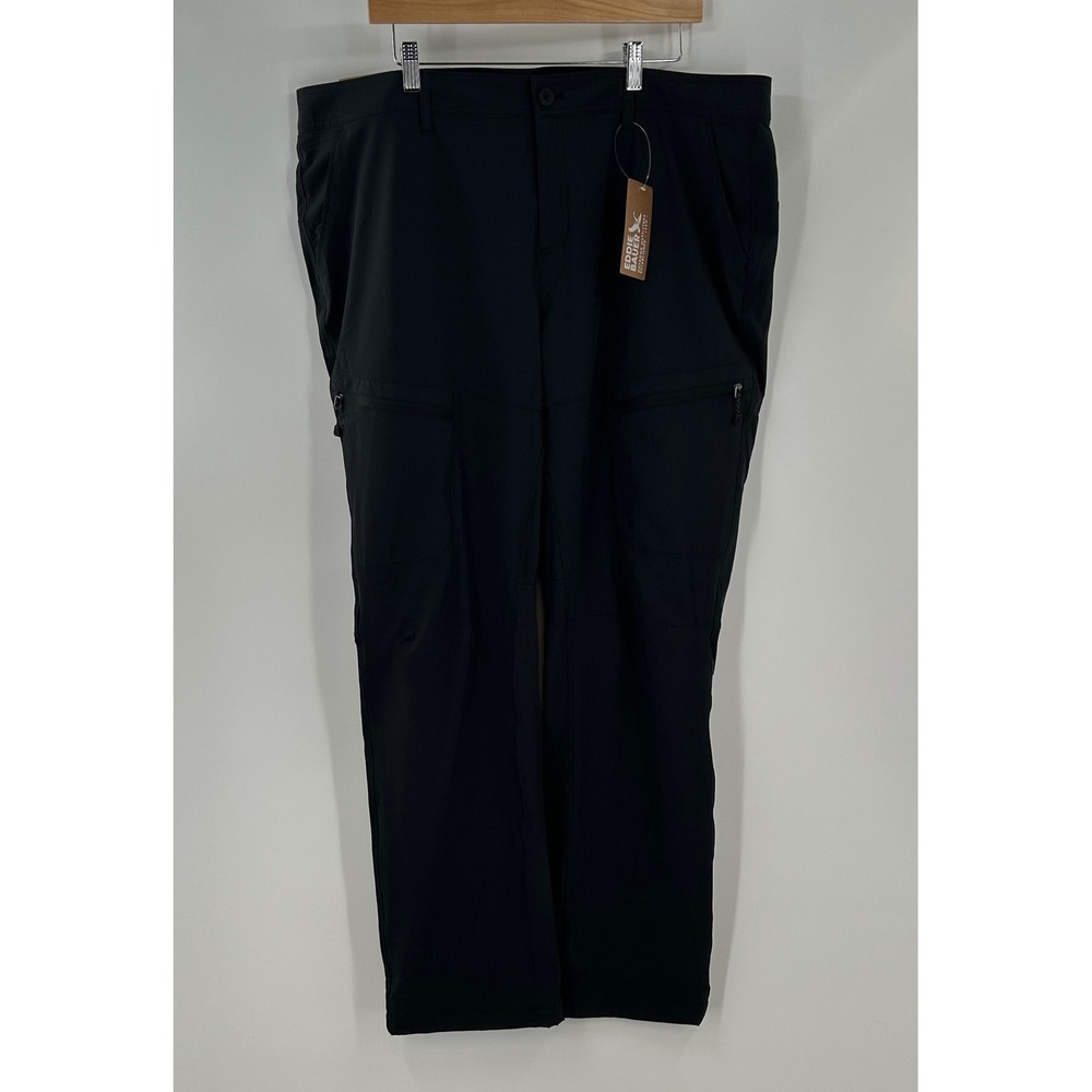 Women's Eddie Bauer Flexion Lined Hiking Pants 20W‎ Black Fleece Water Resistant